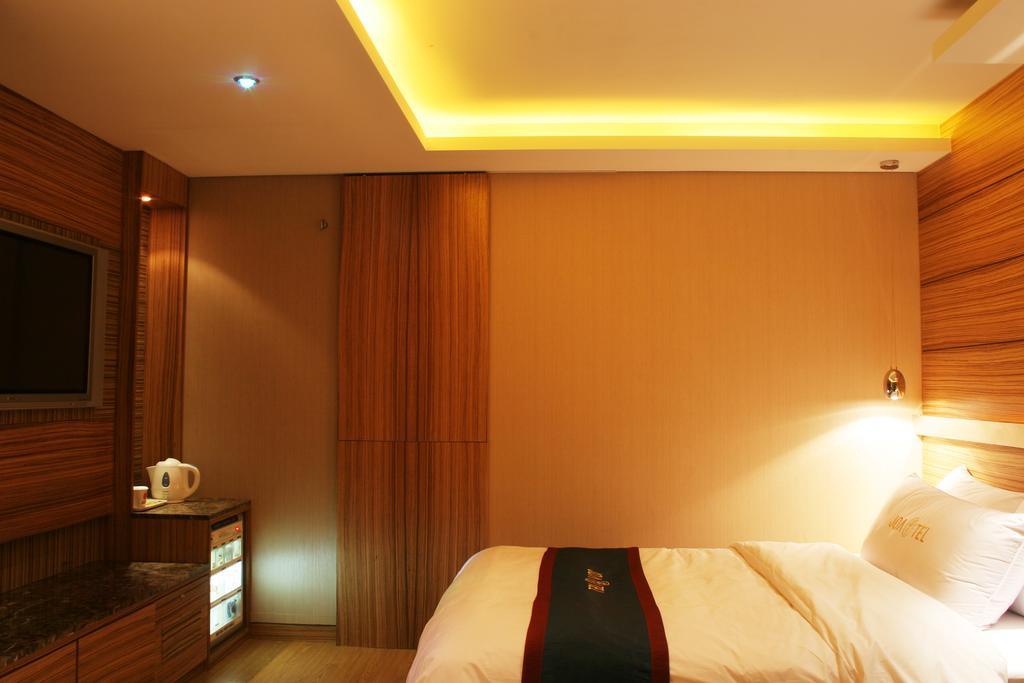 Java Motel Szöul Szoba fotó